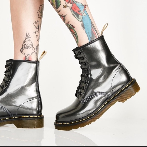 Dr Martens Vegan Chrome Boots 